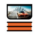 Пенал двухстворчатый большой ORANGE SPEED с откидной планкой, Пчелка ПО-05