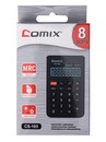 Калькулятор Comix 8-разр. карманный черный с двойной системой питания CS-103