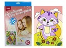 Картина по номерам для малышей Веселый енотик размер: 20*28,5см., LORI Ркн-006