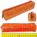 Пенал - косметичка Неон 19х4.5х3см, фольгированная ткань, оранжевый, Josef Otten SFS-JMPG006-8
