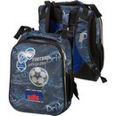 Рюкзак школьный "deVENTE. Choice. Play Football" жесткий 38x28x16 см, 1 отделение на молнии с карманом для учебников, 2 боковых кармана на резинке, эргономичная вентилируемая спинка 7033114