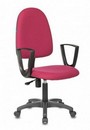 Кресло с подлокотниками бордовый Престиж+ 3C18 крестовина пластик CH-1300N