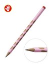 Карандаш чернограф. Stabilo EASY GRAPH PASTE для правшей, корпус пастельный розовый 322/16-HB