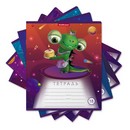 Тетрадь 18л. лин., обл. мелов., Cosmic Monsters, ErichKrause (10/200) 51420