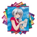Тетрадь 48л. кл., обл. мелов., "Manga Girls", ErichKrause (5/100) 52958