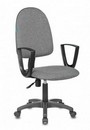 Кресло с подлокотниками серый Престиж+ 3C1 крестовина пластик CH-1300N/3C1