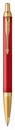 Ручка шар. PARKER  IM Premium K318  Red GT материал корпуса латунь лакированная, хром.дет, M, синие чернила, подар.кор. 2143644