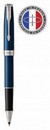 Ручка роллер PARKER "Sonnet Core T539 LaqBlue CT" (цвет чернил черный) корпус сталь нержавеющая/лак глянцевый изысканного синего цвета, отделка деталей сталь нержавеющая, в подарочной коробке 1931535
