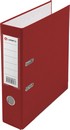 Регистратор PP 80мм  фА4 красный, метал.окантовка/карман, собранный, Lamark AF0600-RD1