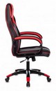 Кресло игровое Zombie VIKING 2 AERO черный/красный текстиль/эко.кожа крестовина пластик VIKING 2 AERO RED