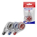 Корректирующая лента ErichKrause Standard 5мм*7 м, в пакете по 1 шт. 53195