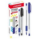 Ручка шар. deVENTE. Triolino Crystal серия Speed Pro синяя на масляной основе, 0.7 мм, прозрачный трехгранный корпуc с каучуковым держателем 5073838