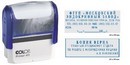 Штамп самонаборный Colop Printer 40N SET-F автоматический, 4 или 6 стр., 2 кассы, синий, пластмассовый, 23*59 мм  40N SEТ-F