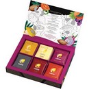 Чай CURTIS (Кёртис) "Dessert Tea Collection", набор 30 пакетиков, ассорти (6 вкусов по 5 пакетиков), 58,5 г, 100933 100933