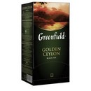 Чай GREENFIELD (Гринфилд) Golden Ceylon, черный, 25 пакетиков в конвертах по 2 г 620009