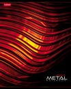 Тетрадь 80л. кл., обл. мелов., BrightMetal, Хатбер (7/70) 80Т5мтВ1