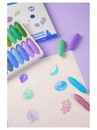 Мелки восковые 24цв. Y-Plus PEANUT PASTEL в картонной упаковке CR200200