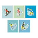 Тетрадь 48л. лин., Snowboarding  обл. мел. картон. Бум. оф.60 г/м2., Эксмо ТЛ487763