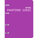 Тетрадь 120л. кл., на кольцах  Pantone line. No. 7 обл.- мел.картон 500г. Мат.лам,пант.печать выб.лак.Съем.бл,70г. Кв.корешок, Эксмо ПБЛ1205009