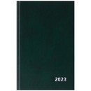 Ежедневник датированный 2023 фА5 352стр., Attomex темно-зеленый, офсет 60 г/м?, твердая обложка из бумвинила, тиснение фольгой 2332306