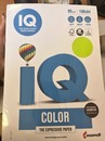 Бумага д/ксер. цветная IQ COLOR neon  фА4, 80г/м2, 100л., зеленый неон NEOGN