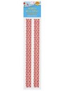 Декоративная самоклеящаяся лента из страз. В наборе 2 ленты, длина каждой 300 мм, ширина 25 мм., Апплика С3533-12