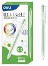 Ручка гел. Deli Delight 0.5мм, салатовый (12/144) EG118-LG