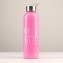 Бутылка для воды "My bottle", 500 мл, 6.5 х 21.5 см, микс 1920388 1920388    