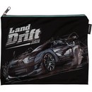 Папка для тетрадей фA5 (24,5x20x1 см) deVENTE "Drift" на молнии сверху, силиконовая 8053295