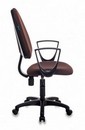 Кресло с подлокотниками коричневый Престиж+ 3C08 крестовина пластик  CH-1300N/3C08