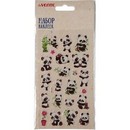 Наклейка "deVENTE. Panda" 16x9 см, в пластиковом пакете с блистерным подвесом 8002131
