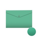 Папка-конверт пластиковая 0.18мм, на кнопке фА4, непрозрачная, ассорти, Matt Powder ErichKrause 54902