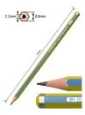 Карандаш чернографитный ACMELIAE НВ шестигранный, корпус 2-х цветный, 4 цвета корпуса, (12/72) 43512 EAN