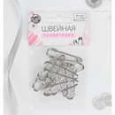 Булавка шляпная металл 4,5*1*0,3см (наб 10шт цена за наб) серебряный АУ 1375820 1375820    