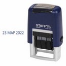 Датер-мини STAFF, месяц буквами, оттиск 22х4 мм, Printer 7810 237432