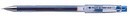 Ручка гел. PILOT ультра тонко-пишущая ручка, 0.4 мм (толщина линии 0,2 мм), синий,  прозрачный корпус (12/144) BL-GС4-Lсин