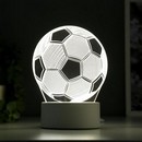 Светильник Футбольный мяч от сети 9,5x12,5x16 см  2553968