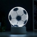 Светильник "Футбольный мяч" от сети 9,5x12,5x16 см  2553968