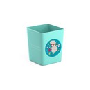 Подставка настольная пластиковая ErichKrause® Base, Flower Sheep, мятная 58009