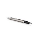 Ручка шар. PARKER IM Essential K319 Brushed Metal CT М, 1.0 мм, корпус из латуни, синие чернила 2143631