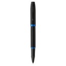 Ручка роллер Parker Im Professionals Marine Blue, черно-синяя, черные чернила, в подарочной коробке 2172860