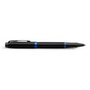 Ручка роллер Parker Im Professionals Marine Blue, черно-синяя, черные чернила, в подарочной коробке 2172860