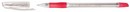 Ручка шар. Stabilo kristal красная прозрачный корпус 538/40 XF