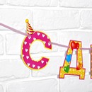 Гирлянда на ленте "С Днем Рождения!", девочке, дл.250 см 2110067 2110067    