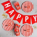 Набор бумажной посуды "Your party", 6 тарелок, 6 стаканов, 1 гирлянда 6853487 6853487    