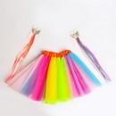 Карнавальный набор "Радуга" юбка, волосы на заколке   6869415 6869415    
