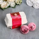Бомбочки для ванны Расцветай с лепестками розы, 40 г 2 шт 5243856	 5243856