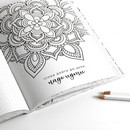 Ежедневник-смэшбук с раскраской А5, 80 л «Мои цветочные фантазии» 3032489
