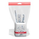 Набор настольный пластиковый ErichKrause® Forte, Frozen Beauty, белый с серой вставкой 55432