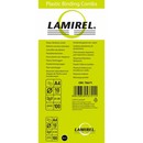 Пружина пластиковая Lamirel, 10мм, цвет черный, 100 шт.,  LA-78671